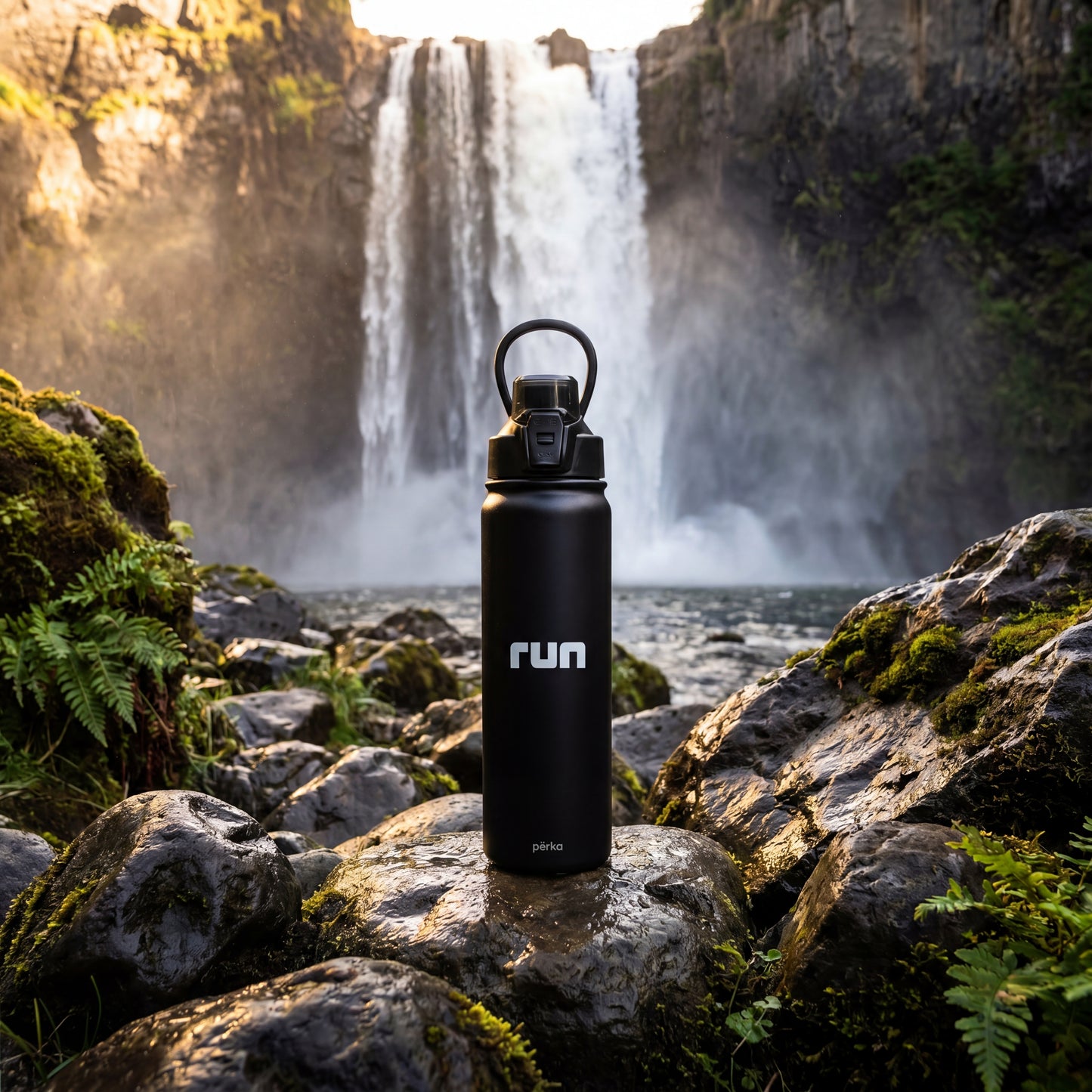 Perka® Rex 24 oz. Double Wall, Stainless Steel Water Bottle