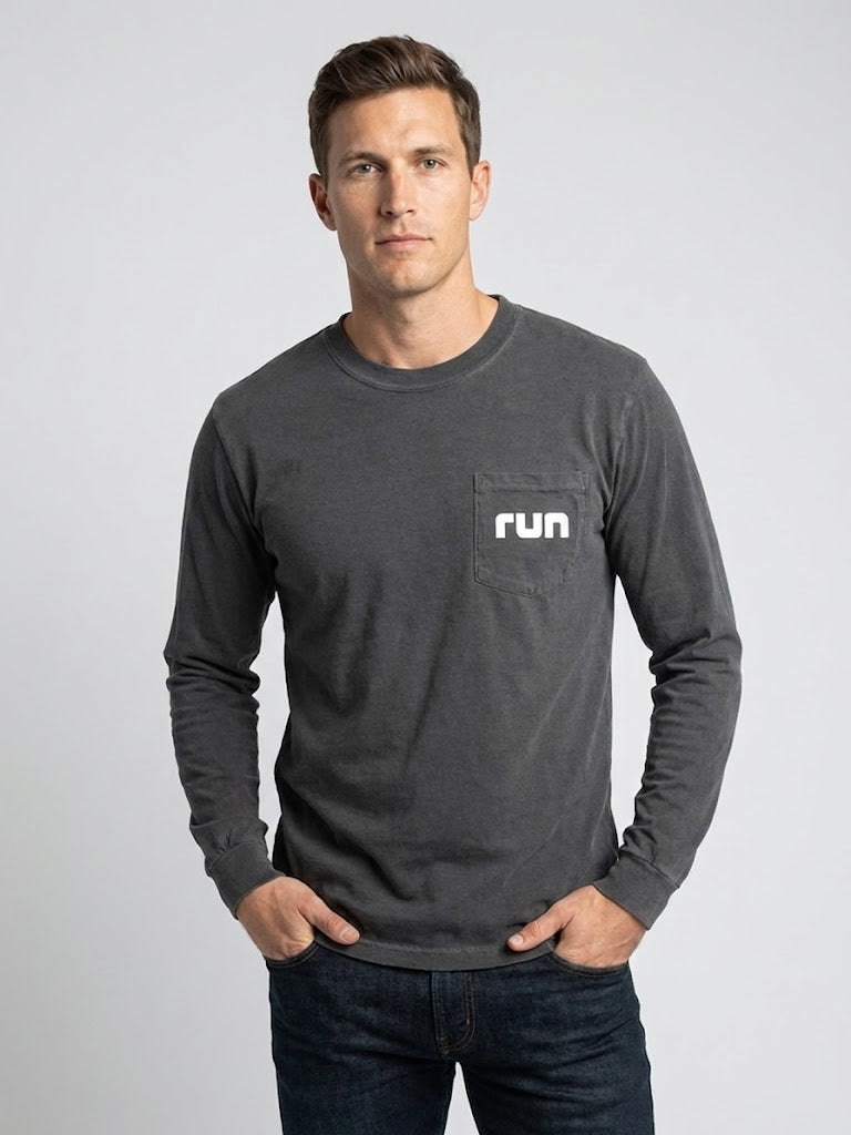 Long-sleeve Pocket Tee
