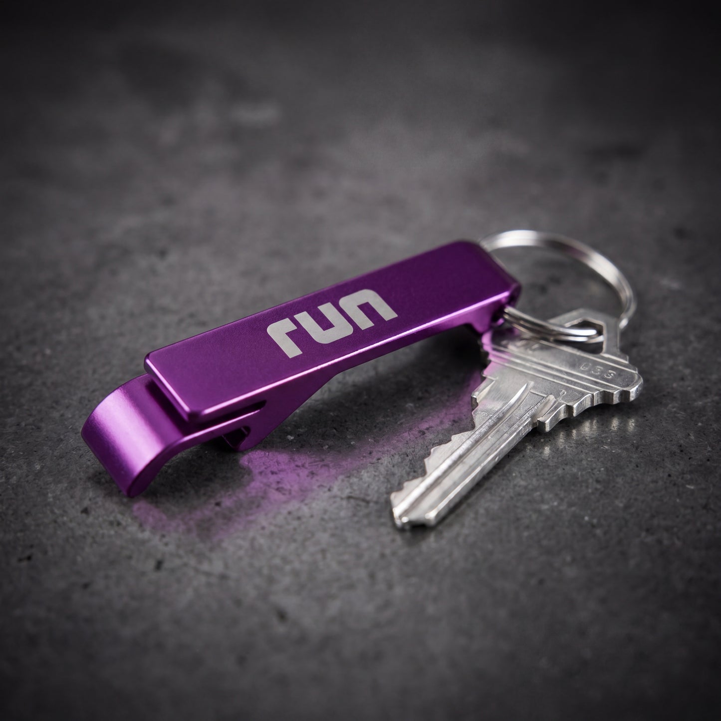 Aluminum Bottle Opener Keychain