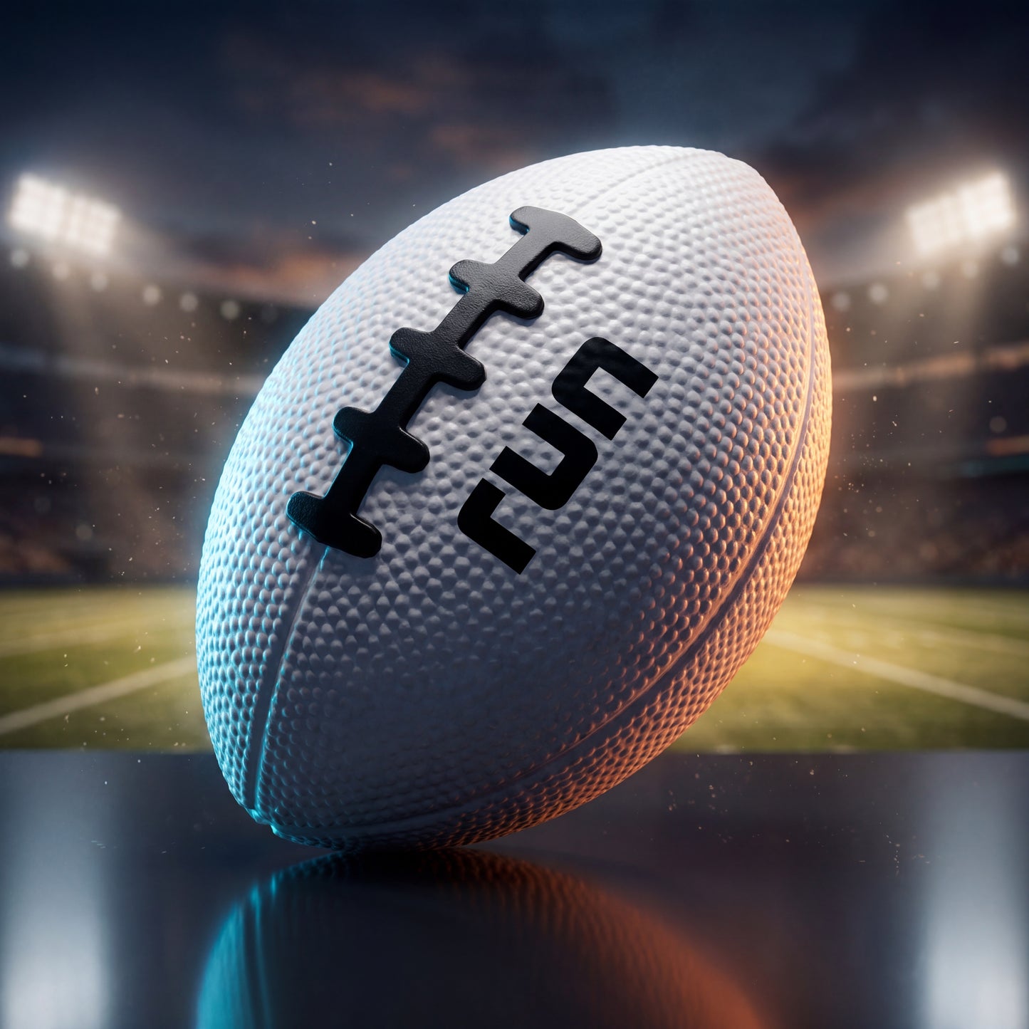 Football Shape Stress Reliever