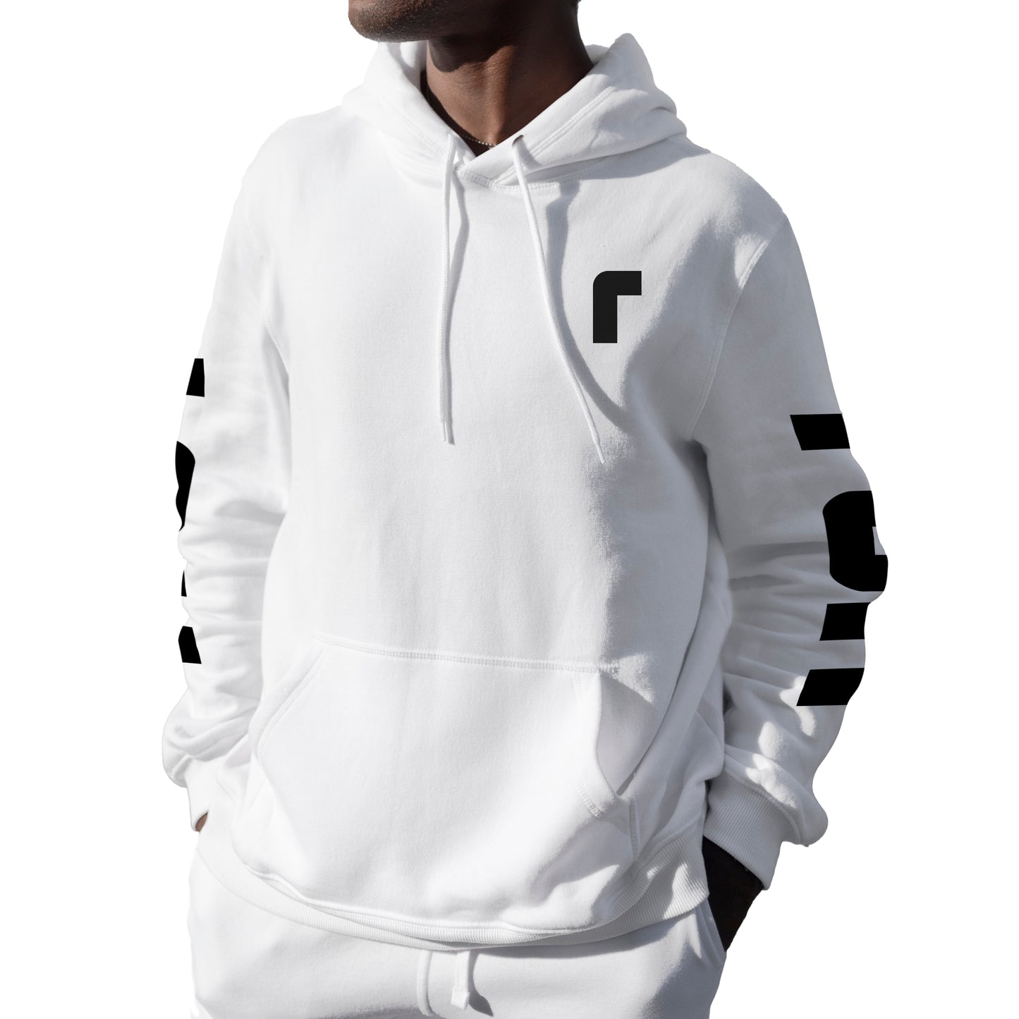 Gateway White RUN Hoodie